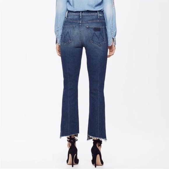 Mother the hustler two step ankle fray jeans the buck stops here size 28 - Picture 16 of 16